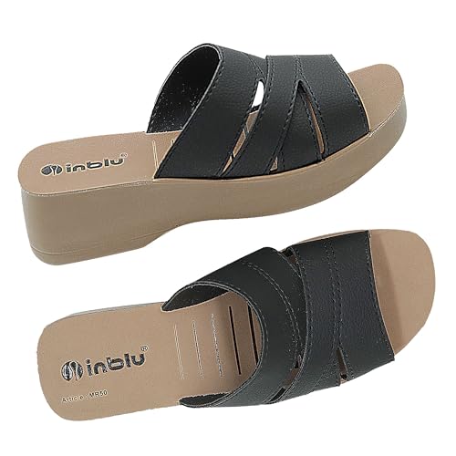 Image of inblu Stylish Fashion Slipper for Women | Comfortable | Lightweight | Anti Skid | Casual Office Footwear (MR02 NT)