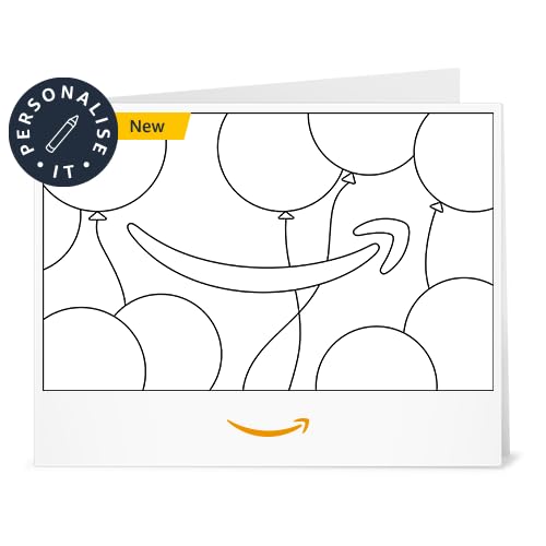 Amazon Amazon Gift Card - Print at Home - Bright Balloons (Personalize It)