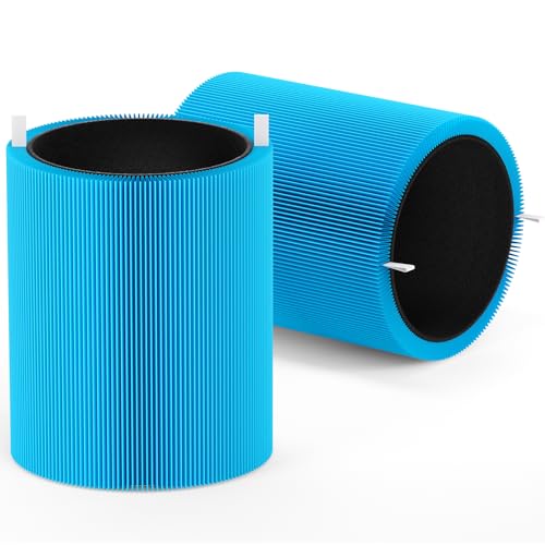 Image of Leemone Blue Pure 411 Series AllergenBlock Filter Compatible with Blueair Blue Pure 411, 411 Auto, 411+ Air Purifier, 2 Pack