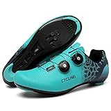 【Compatibili SPD-SL】: La suola è in nylon e TPU, il sistema SPD può rendere la scarpa ben collegata al pedale della bicicletta e il design del dente la rende più economica nel lavoro in bicicletta.
