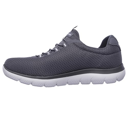 Image of Skechers-Men's Casual Shoes-SUMMITS-52811ID-CHAR-9 Charcoal