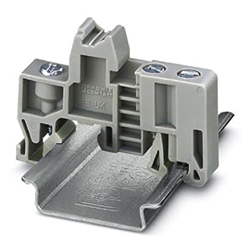 Preisvergleich Produktbild Phoenix Contact Universal-Endhalter E / UK Grau 9.5mm Breite, 35.3mm Höhe, 50.5mm Länge