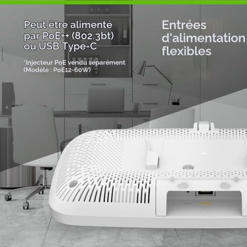 Zyxel NWA240BE Connexion Ethernet supportant 'alimentation via ce port PoE - vue 7
