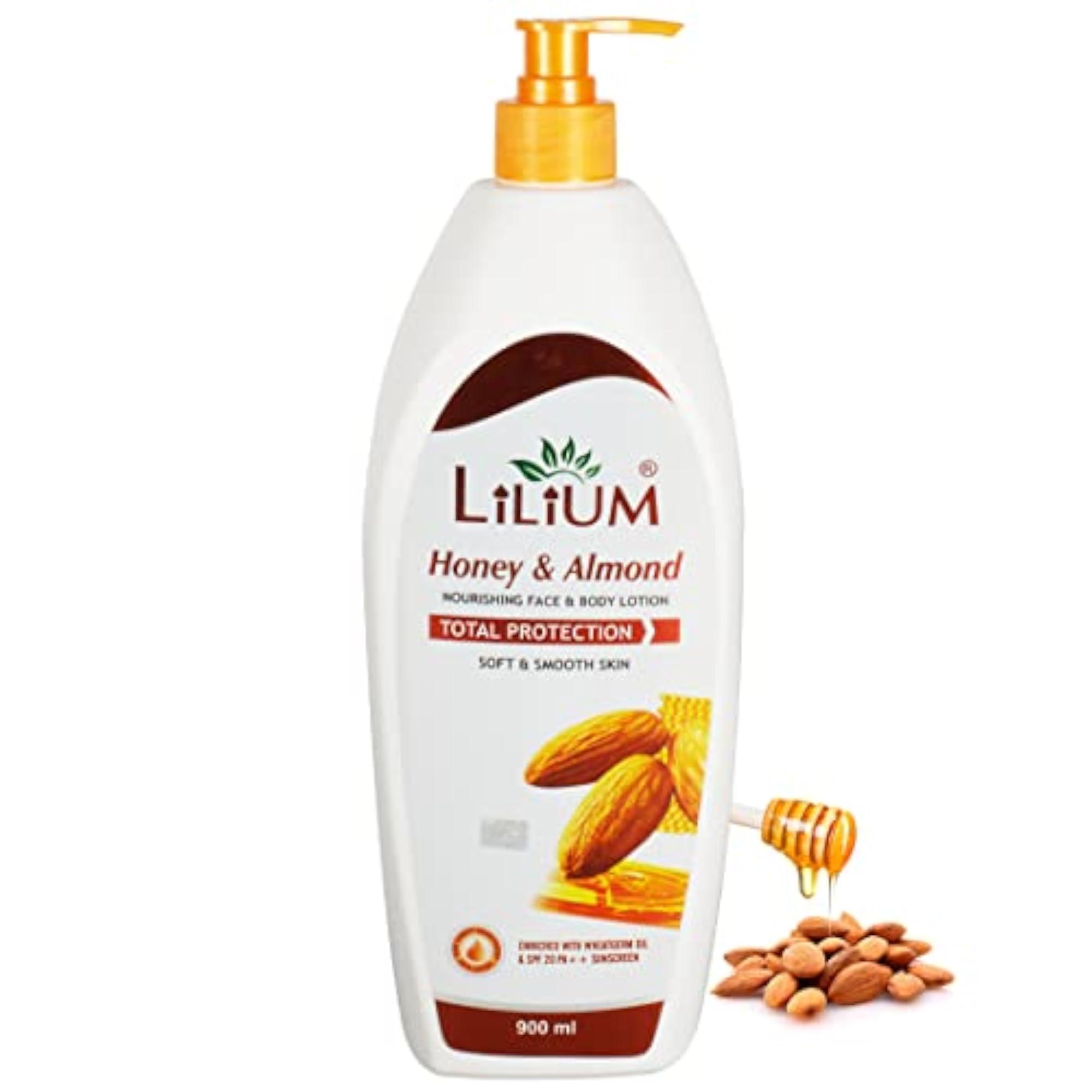 Honey & Almond Body Lotion 900ml, Hydrating & Nourishing
