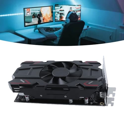 Image of VBESTLIFE HD6770 4GB Graphics Card, DDR5, 128bit, PCI Express 2.0 16X, 775 /4800MHz, 2560x1600, PC Gaming Video Card with HDMI, DVI I and VGA Ports (HD6770 4GB DDR5)
