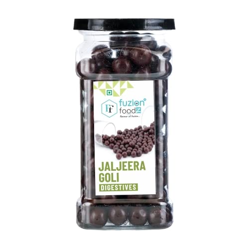 Image of Fuzion Foodz Jal Jeera Goli - (165g Each X Pack of 2) Chatpati Jal Jeera Goli Mukhwas - Digestive Pachak Goli Mouth Freshner After Meal Mukhwas, 330grams