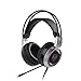 Produktbild PC-Gaming-Headset, Mit Geräuschunterdrückungsmikrofon, 3-Farbiges Atmendes LED-Licht Kopfhörer, USB-Stecker Für Laptops Computer