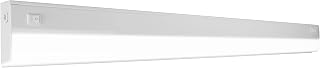 42” LED Direct Wire Under Cabinet Light with On/Off Switch - LED Lights for Kitchen - Selectable CCT 2700K-5000K, 1224-1296 Lumens, 18W - UCB Hardwired Under Cabinet Lighting by NICOR Lighting