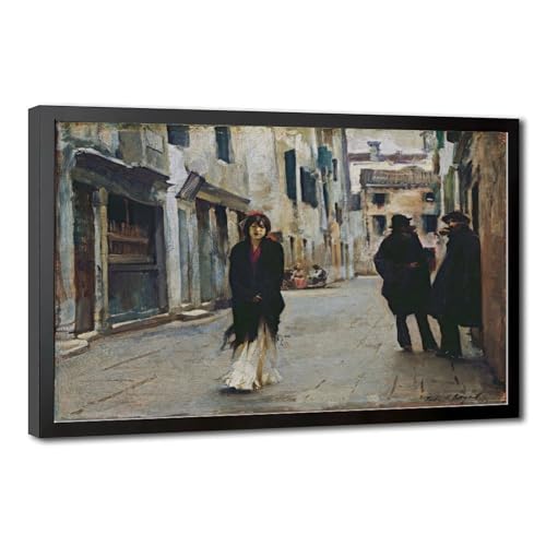 Toile tendue Venise par John Singer Sargent pour grand salon lumineux