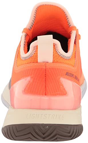Adidas Women's Adizero Ubersonic 4 Tennis Shoe, Solar Orange/Taupe Metallic, 8.5 #TOP2