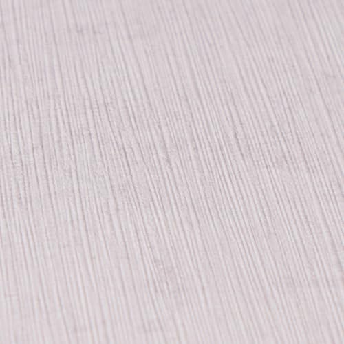 Papier peint intissé uni violet bleu gris clair structure textile - 6