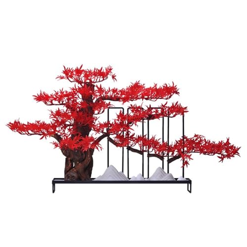 Maceta para arbol falso pino artificial decorativo de bienvenida para oficina y sala de estar 2