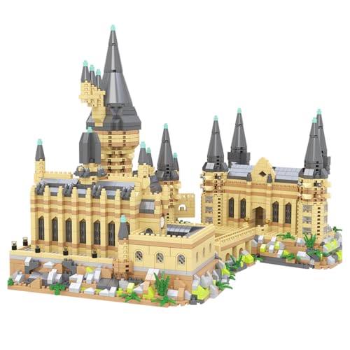 Architecture Harry Castle Micro Building Blocks Set(2929PCS) - Architectural Model Toys Gifts for Kid and Adult