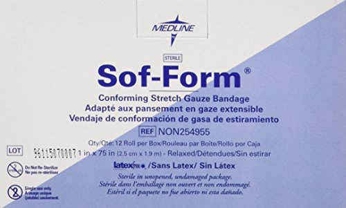 Medline Sterile Conforming Stretch Gauze Bandages, 1