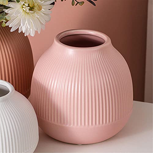 Vaas, bloempotten, home decor vazen, moderne kunst vaas, woonkamer kantoor Desktop plant container bloem voor vrienden en familie, Kerstmis - Afbeelding 7