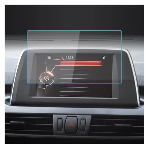 Verre trempé GPS BMW Série 2 anti-lumière bleue pour écran 6.5 pouces 2014-2019