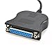 NEORTX USB to DB25 Printer Cable, USB A Male to 25 Pin DB25 Female IEEE 1284 Parallel Printer Converter Cable
