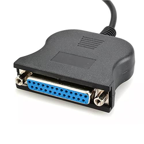 NEORTX USB to DB25 Printer Cable, USB A Male to 25 Pin DB25 Female IEEE 1284 Parallel Printer Converter Cable by NEORTX - Image 2
