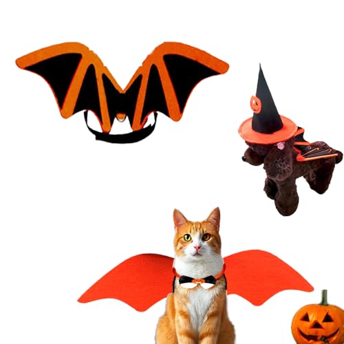 Cat & Dog Bat Wings Costume for Christmas & Halloween Cosplay (M)...