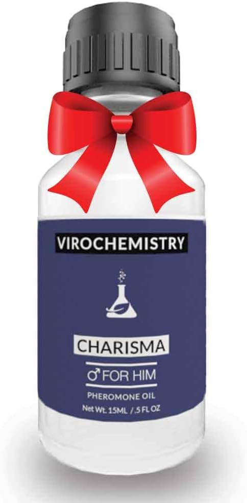 Pheromones For Men Pheromone Cologne Oil (Charisma) - Bold, Extra Strength Human Pheromones Formula – 15mL Concentrate [Human Grade Pheromones to Attract Women]