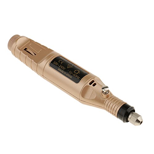 Segolike Protable Mini Electric File Nail Drill Manicure Machine Kit Set EU Plug Golden - Image 4