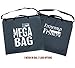 Fitzgerald Fishing Tournament Weigh in Fish Bag - Heavy Duty Fish Bags That Transport Fish Safely, are Leak and Rip Resistant, Include Zipper Closure - Mega Bag Logo