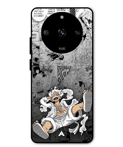 Image of Premium Anime 2 Case for Realme Narzo 60 (Glossy Finish) Soft-Touch Metal TPU Back Cover, Shockproof, Designer, Aesthetic Mobile Phone Case