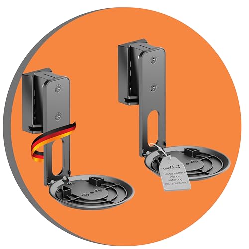 PureMounts® Głośnik ścienny do Sonos® Era 100, zestaw 2-częściowy, czarny