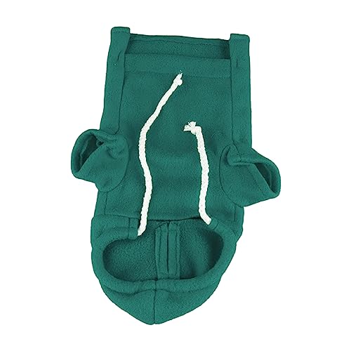 Cat Vest Turtleneck Sweater With Hat,Ferret Clothes Ferret Pullover Shirt With Sleeves Ferret Pajamas Jumper Winter Thickening Warm Pet Ferret Clothes for Pet Ferret (S)