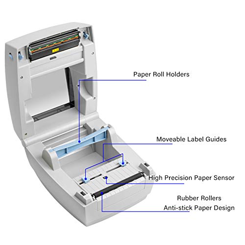 BESTEASY Label Printer,USPS Label Printer,4x6 Direct Thermal Printer,Commercial Grade Label Printer,High Speed,Clear Printing,Compatible with USPS,FedEx,Amazon, Ebay,UPS,Etsy,Shopify,etc