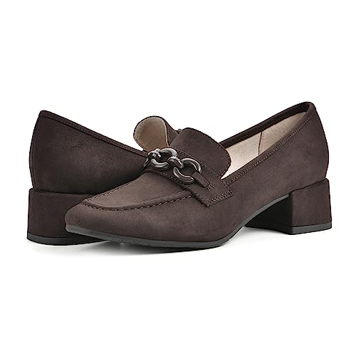 Image of CLIFFS BY WHITE MOUNTAIN Women's Quinbee Low Block Heel Loafer