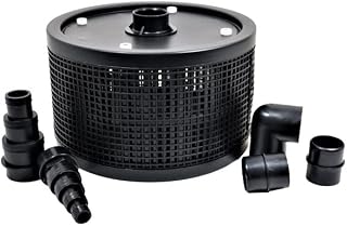 eco-filtration Pre-Filter For All Pond Pumps | Strainer Pump Cage | Garden Pond Pump Filter (43mm Pre-Filter Kit (40mm Domestic Waste))