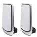 Metal Wall Mount Holder for Orbi Whole Home Tri-Band Mesh WiFi 6 System/Orbi Ultra(RBK850)(RBK852)(RBK853)/(RBS750)(RBS751)(RBK752)(RBK753)/(AX4200)(AX5700)(AX6000)////////(2-Pack)