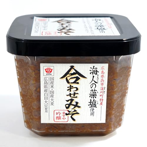 国産 海人の藻塩使用 合わせみそ 450gカップ入り味噌