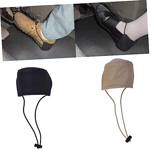 Cubiertas para zapatos LIFKOME, 2 piezas, soporte para talones, protege tus zapatos del desgaste, cubierta para acelerador y freno, para hombres y mujeres miniatura 7