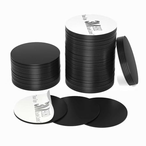 Image of 100pcs NFC Tags ntag215 NFC Stickers programmable NFC Tags Sticker Round Rewritable NFC Cards 504 Bytes Memory, Compatible with TagMo and NFC Enabled Devices