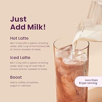 Blume Superfood Latte - Reishi Hot Cacao Powder, Mushroom Powder, Soothing Superfoods, Latte with Brain support, Organic Cocoa Mushroom Coffee Enhancer - Organic, Vegan And Keto Friendly - 25 Servings