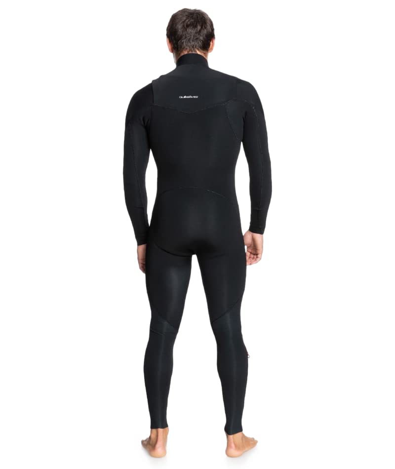 Quiksilver Everyday Sessions LFS 3/2 Chest Zip Wetsuit - Black 223 | Small