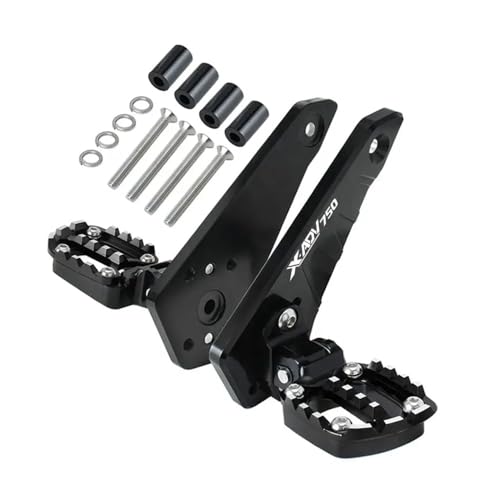 Pédales passager arrière X-ADV 750 repose-pieds rabattables moto 2021 2022 2023 2024