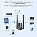 DragoBud USB WiFi 6 Adapter & Bluetooth 5.4 900Mbps Dual Band 5G/2.4G, 5dBi Antenna for Desktop PC Laptop, Built-in Driver Windows 11/10/7
