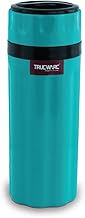 Trueware Tuff Flask 500 Ml | Insulated Mug | Thermosteel Hot or Cold Insulated Flask, 500 ml, Green | Leak Proof |Food Grade Plastic | Rust Proof | Tea Mug | Soup Flask | Juice Mug | Water Flask | Easy Grip | Easy to Carry