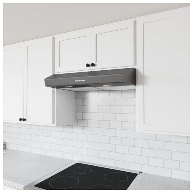 Zephyr AK1200C Breeze II 210-400 CFM 30 Inch Wide Under Cabinet Range Hood with LumiLight LED Lighting - Stainless Steel