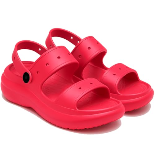 Sabots pour femme avec double sangle et sandales légères à enfiler