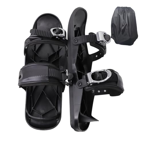 Masoog Ski Skates | Invierno Corto Patines Esquí Zapatos Para Exterior - Botas de nieve deportivas antideslizantes para principiantes, viajes, adultos, avanzados, hombres, atletas y