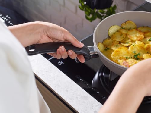 Foto von Fissler, Ceratal Comfort Pfanne (Ø 24 cm, Grau), Aluminium, Keramikbeschichtung, Cookstar Boden, Induktion, Made in Germany