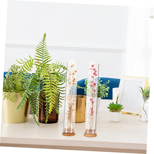 Everlasting Flower Wishing Vase 2pcs Dried Bouquet en Botella miniatura 7
