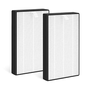 Nispira F1 C01 T02 HEPA Replacement Filter for 3M Filtrete Room Air Purifier FAP-C01-F1, FAP-T02-F1, FAP-C01BA-G1, FAP-T02WA-G1, FAP-ST02W, FAP-ST02N. 12 in. x 6.75 in. Part FAPF-F1-A. 2 Pack