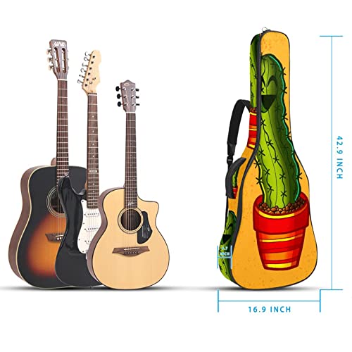 Étui de protection rembourré pour guitare classique et acoustique Motif chouette et lune, Multicolore 04, 42.9×16.9×4.7… - Les Beatles, Paul McCartney, John Lennon, RIngo Starr, George Harrison Étui de protection rembourré pour guitare classique et acoustique Motif chouette et lune, Multicolore 04, 42.9x16.9x4.7… – Image 6