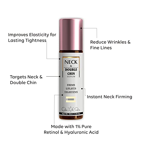 Image of Luxuri | Neck Double Chin Firming and Tightening Serum | For Man and Women | Capacity - 50ml