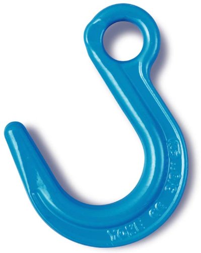 G10-121 Grade 100 Alloy Steel Eye Foundry Hook, Painted Finish, 1/2 Trade, 15000 lbs Working Load Limit
